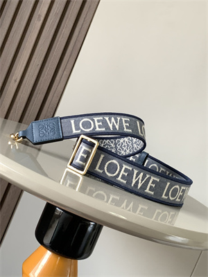 Loewe Anagram strap in jacquard and calfskin