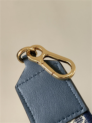 Loewe Anagram strap in jacquard and calfskin