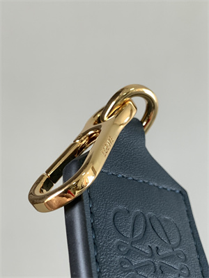 Loewe Anagram strap in jacquard and calfskin