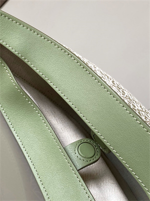 Loewe Luna bag in Anagram jacquard and classic calfskin