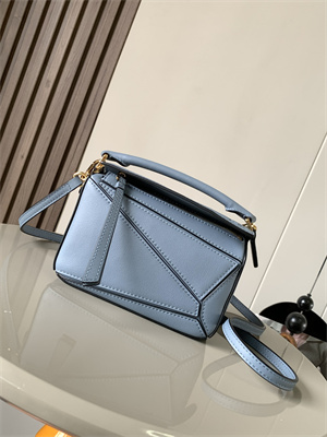 Loewe Mini Puzzle Bag In Classic Calfskin