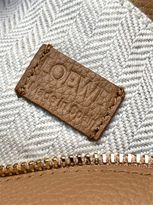 Loewe Mini Puzzle Bag In Soft Grained Calfskin