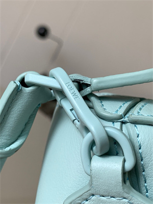 Loewe Mini Puzzle Bag In Soft Grained Calfskin With Wide Strap