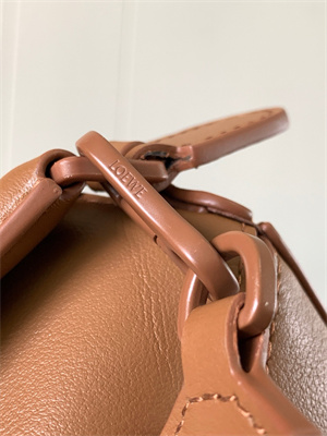 Loewe Mini Puzzle Bag In Soft Grained Calfskin With Wide Strap