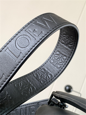 Loewe Mini Puzzle Bag In Soft Grained Calfskin With Wide Strap