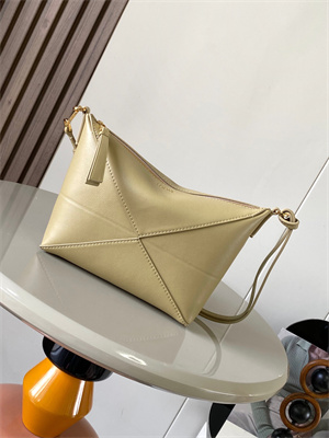 Loewe Puzzle Fold Pouch In Shinny Nappa Calfskin