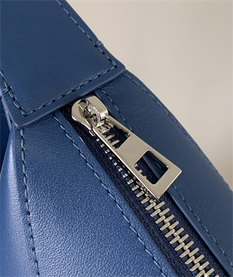 Loewe Puzzle Fold Wash Bag In Shiny Calfskin