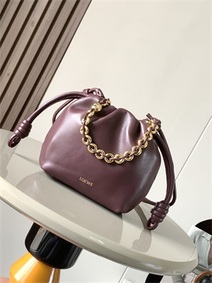 Loewe Mini Flamenco Purse in Mellow nappa Lambskin