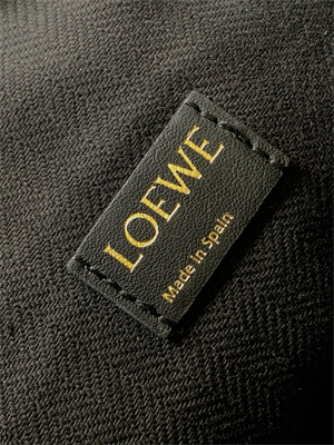 Loewe Cubi Bag In Anagram Jacquard and Calfskin