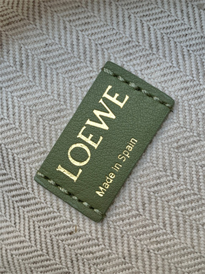 Loewe Cubi Bag In Anagram Jacquard and Calfskin