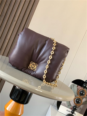 Loewe Mini Puffer Goya bag in shiny nappa lambskin