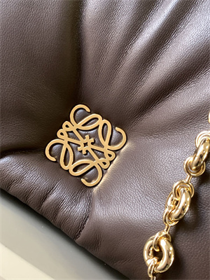 Loewe Mini Puffer Goya bag in shiny nappa lambskin