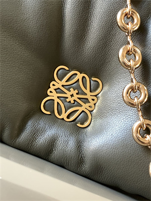 Loewe Mini Puffer Goya bag in shiny nappa lambskin