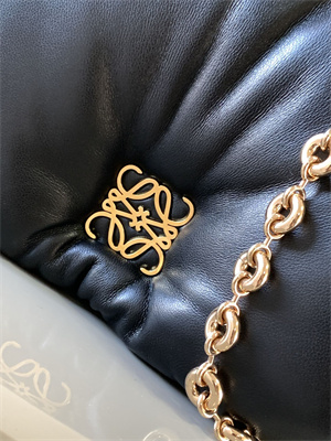 Loewe Mini Puffer Goya bag in shiny nappa lambskin