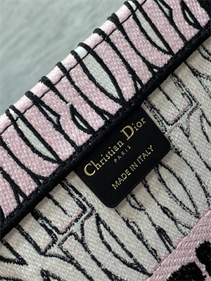 CD Miss Dior Medium Book Tote Allover Emb Pale Pink