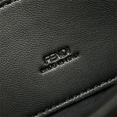 Fen.di BAGUETTE Phone Pouch Nappa Leather Black