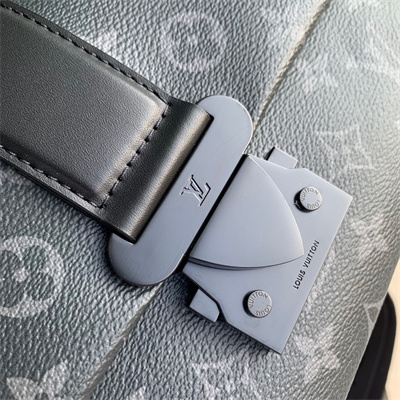 LV S-Cape Messenger Monogram Eclipse coated canvas M46794