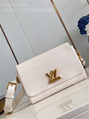 L.V Soft Twist Calfskin White M25359
