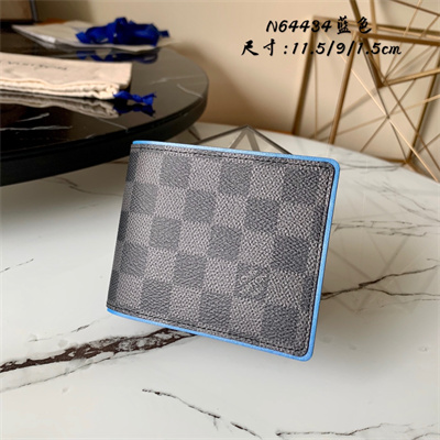 L.V Slender Wallet Damier Graphite Canvas N64434