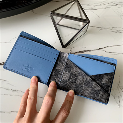 L.V Slender Wallet Damier Graphite Canvas N64434