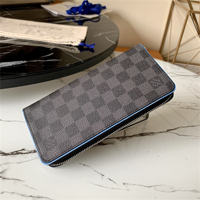 L.V Zippy Wallet Vertical Damier Graphite Canvas N64430