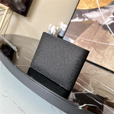 L.V Multiple Wallet Taiga cowhide leather Black M30295