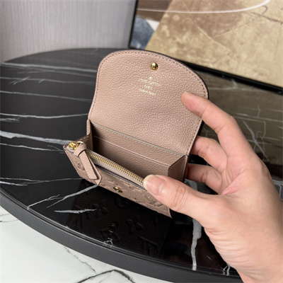L.V Rosalie Coin Purse Monogram Empreinte Beige M81520