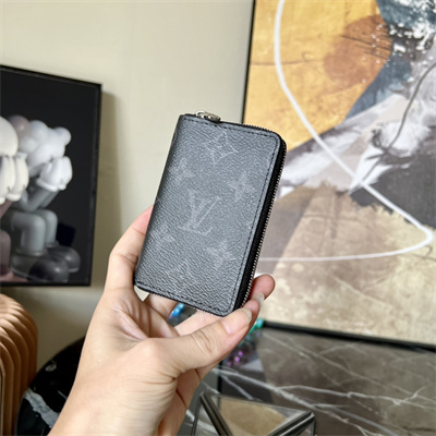 L.V Zippy Coin Purse Vertical Monogram Eclipse M81662