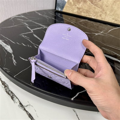 L.V Rosalie Coin Purse Monogram Empreinte Purple M82394