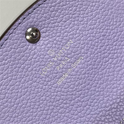 L.V Rosalie Coin Purse Monogram Empreinte Purple M82394
