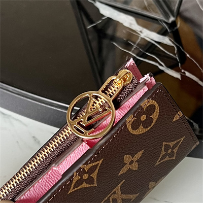 L.V Lisa Wallet Monogram Canvas Lollipop Pink M82383