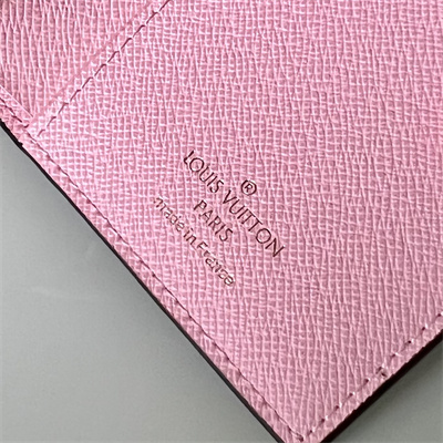 L.V Lisa Wallet Monogram Canvas Lollipop Pink M82383