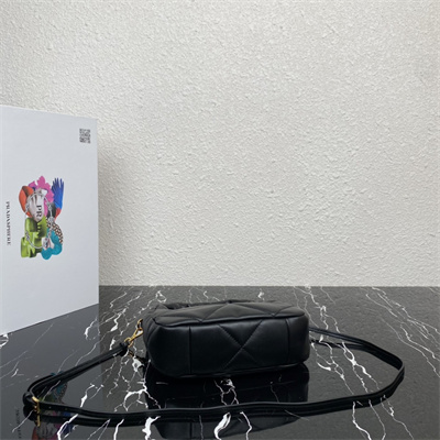 Prada Soft Nappa Leather Mini Bag Black Color 1BA384