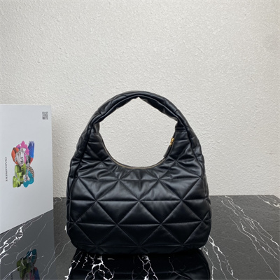 Prada Soft Nappa Leather Bag Black Color 1BC183