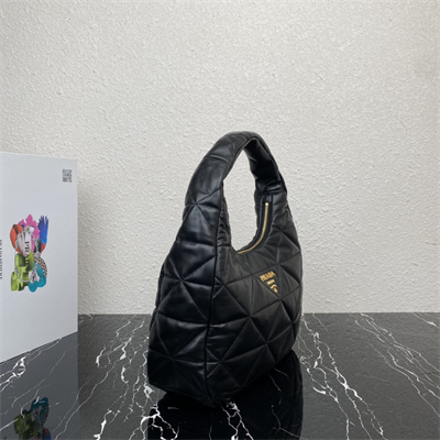 Prada Soft Nappa Leather Bag Black Color 1BC183