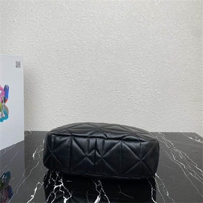 Prada Soft Nappa Leather Bag Black Color 1BC183