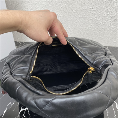 Prada Soft Nappa Leather Bag Black Color 1BC183