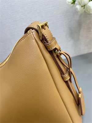 Prada Aimée large leather shoulder bag Caramel Color 1BC228