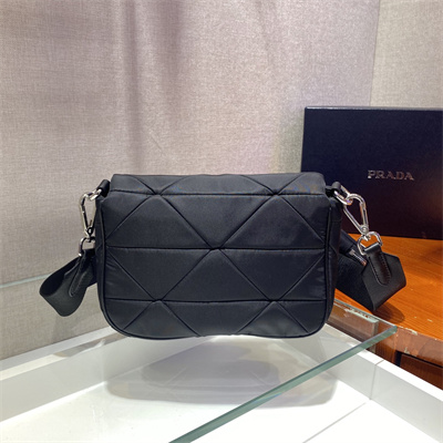 Prada Re-Nylon shoulder bag Black 1BD292