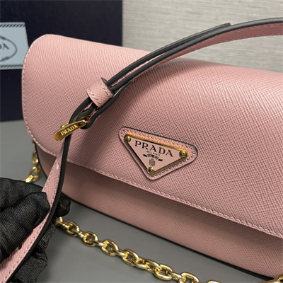 Prada Saffiano leather mini-bag Pink Color 1BD356