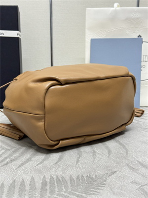 Prada Nappa leather shoulder bag Caramel Color 1BG541