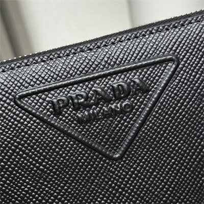 Prada Saffiano Leather Wallet Black 2ML317