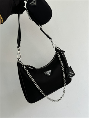 Prada Re-Edition 2005 Re-Nylon bag Black 1BH204