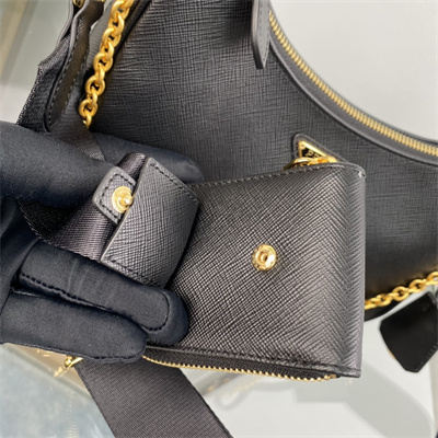 Prada Re-Edition 2005 Saffiano leather bag Black 1BH204