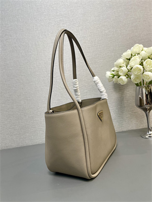 Prada Leather mini tote bag Clay 1BG539