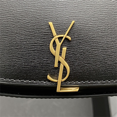 Y.S.L Mini Voltaire In Box Saint Laurent Black Color
