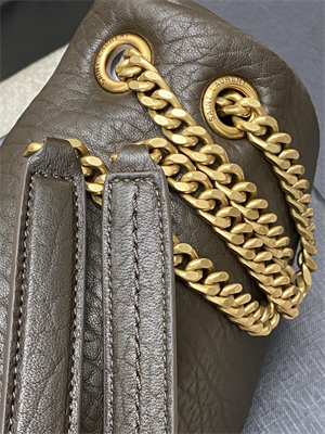 Y.S.L CALYPSO Small In Grained Lambskin Light Musk