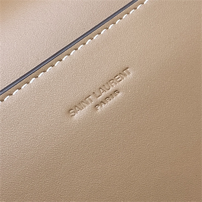 Y.S.L Niki BESACE In Leather Brick