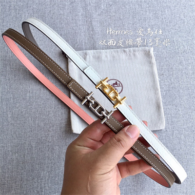 Hermes Ancre belt buckle & Reversible Epsom leather strap 13 mm All Colors