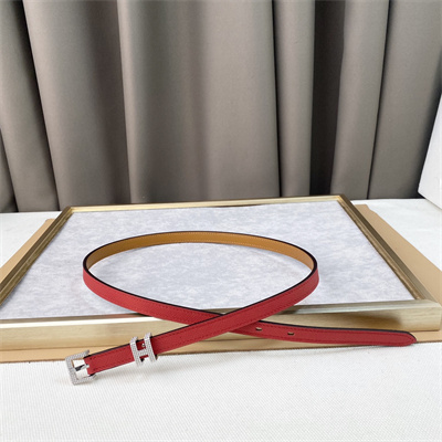 Hermes Pop H Guillochee 15 belt 15MM Cowhide Red